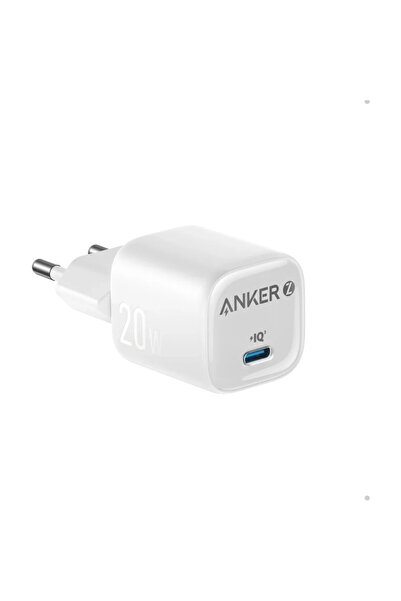 Anker Incarcator retea Zolo USB-C 20W, Power Delivery 3.0, Fast Charging, Alb
