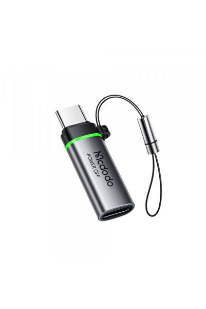 Mcdodo Adaptor Date și Încărcare Lightning - USB-C OT-6010 Power Off, Negru