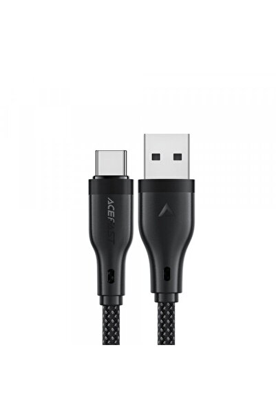 Acefast Cablu Date si Incarcare USB-A - USB-C C8-04, 18W, 1.2m, Negru