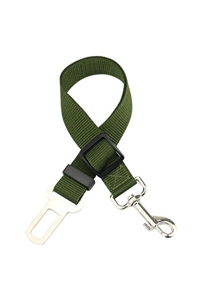 Choice army green Dog Car Seat Belt Safety Protector Travel Pets Accessories ...