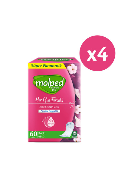 Molped Her Gün Ferahlık Günlük Ped 240 Adet