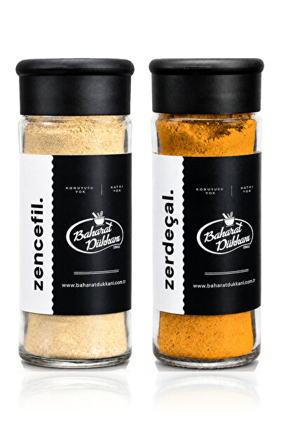 Baharat Dükkanı Zencefil - Zerdeçal 2'li Set