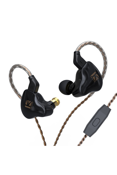Choice Black with mic KBEAR KS1 HiFi Earphone 2Pin Cable in Ear Monitor Headp...