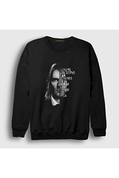 Presmono Unisex crna majica Nirvana Kurt Cobain 35444tt
