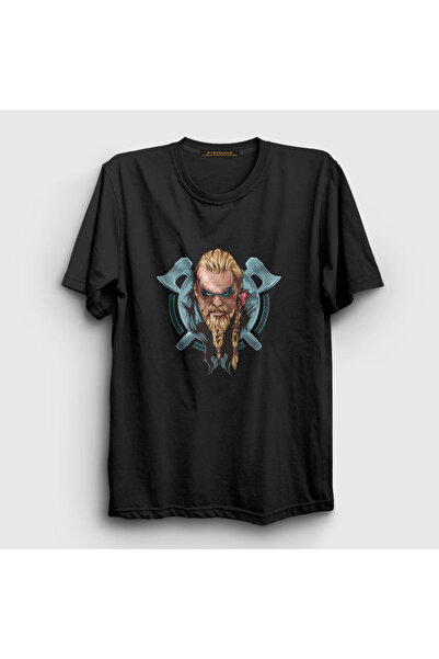 Presmono Unisex crne sekire iz igre Assassin's Creed T-shirt 24148tt