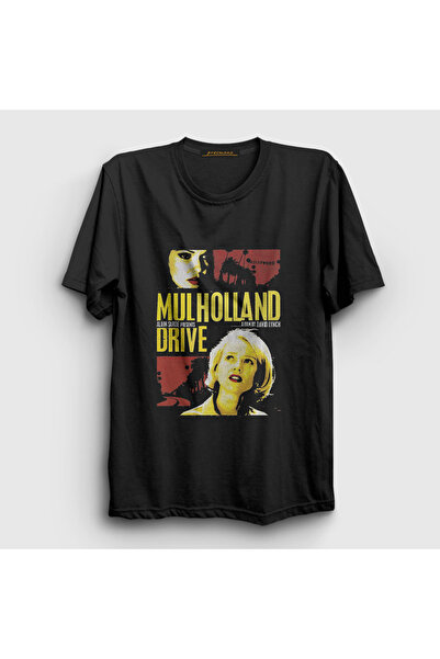 Presmono Unisex Black Poster Mulholland Drive David Lynch T-Shirt 573873Tt