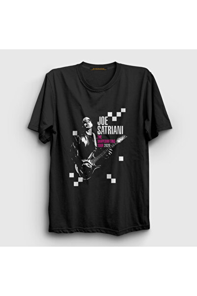 Presmono Unisex Μαύρο Tour Κιθαρίστας Δώρο Joe Satriani T-Shirt 551853tt