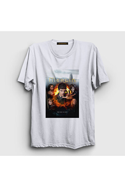 Presmono Merlin serija unisex bela T-shirt - 428418tt