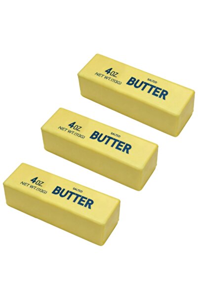 Choice 3 PCS Butter Stick Squishy Fidget Toys Funny Squeeze Elastic Cheese To...