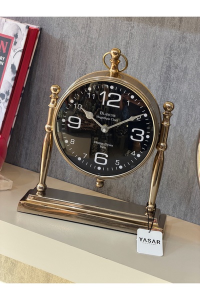 YASAR CONCEPT Firenze Metal Masa Saati 24x28 Cm