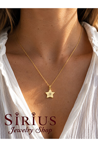 sirius jewelry 925 Gümüş | Yıldız Figürlü Fotoğraf Eklenebilir Kolye