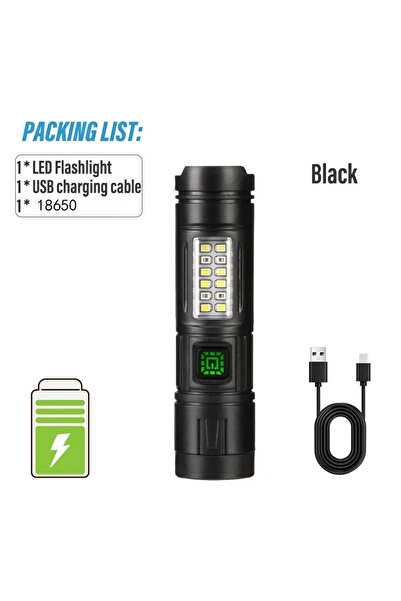 Choice CY011 Powerful Rechargeable Led Flashlight Strong Led Flashlight With ...