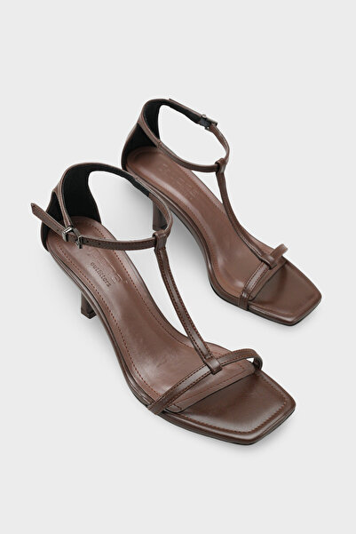 Capone Outfitters Dalia Mid Heeled Ankle Strap Women's Sandals