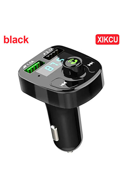choice2 Black XIKCU LED MP3 Bluetooth FM Audio Receiver Hands-Free Bluetooth ...