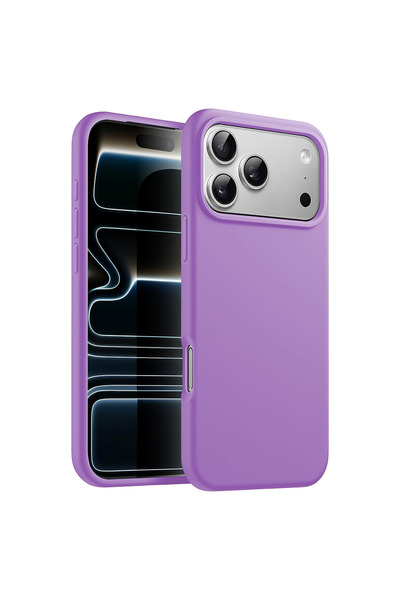 Casey Studios Apple iPhone 17 Pro Max Калъф, силиконов, микрофибър, тънък, по...