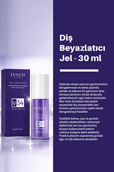 Lynch Cosmetics Diş Beyazlatıcı Jel - 30 ml