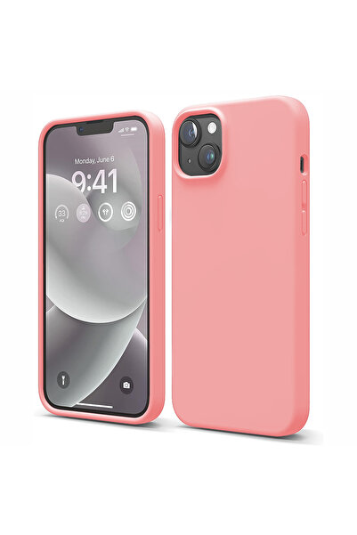 Casey Studios Silicone case iPhone 13, with microfiber, thin, protective, rai...