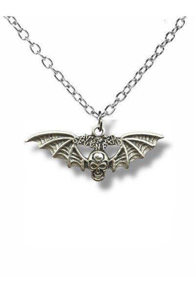 Herşey Nota Avenged Sevenfold Logo Silver Color Unisex Necklace – Rock and Me...
