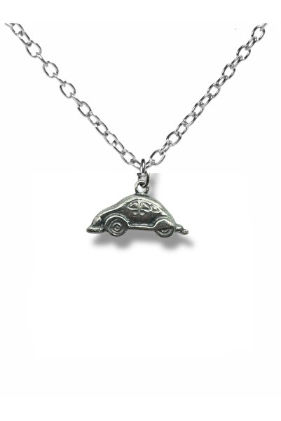 Herşey Nota Speed ​​Icon – Unisex Metal Necklace with Car Figure (60 cm Chain)