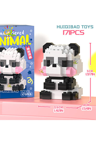 Choice5 18 WITH BOX HUIQIBAO MINI Cute Pet Animal Penguin Model Building Bloc...