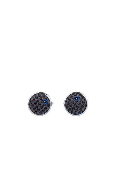 Kiğılı 3-Piece Patterned Tie & Handkerchief & Cufflink Gift Boxed Set