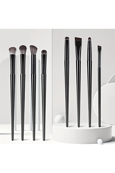 Choice black 8-Piece Set of Eye Shadow Makeup Set Brushes Create Perfect Eye ...
