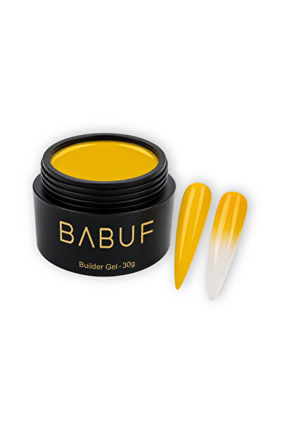 BABUF Gel constructie autonivelant Mango Yellow BG17, galben mango lucios, 30g