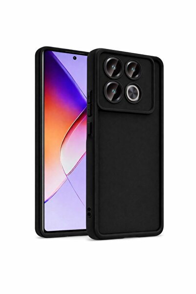 Vissona infinix Note30Pro-4G Uyumlu Kamera Çıkıntılı Mat Silikon Telefon Kılıfı