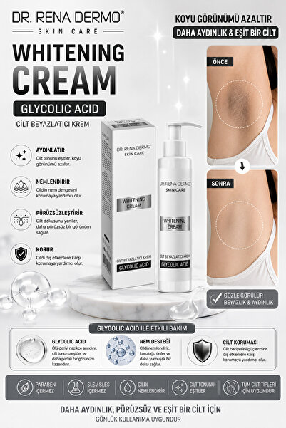 Dr.Rena 125ml Special Bikini - Whitening Cream for Underarm, Face and Whole Body