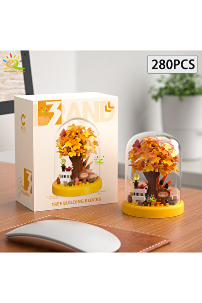 Choice3 NO.94 HUIQIBAO MOC Four season Mini Tree House with Display Box Model...