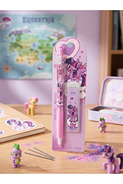 GLOWILLA Pinterest Pony Temalı Uçlu Kalem ve Uç Seti 2'li - Versatil Kalem Kı...