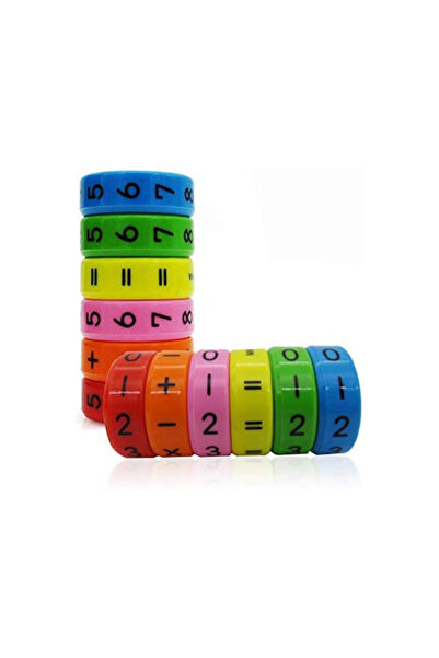 YUPULU Matematik Zeka Küpü 24 Adet - Toplama, Çıkarma, Bölme, Çarpma Eğitici ...