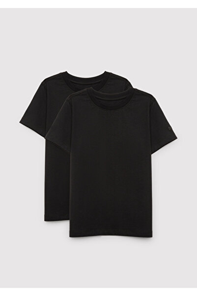 Mavi 2er-Pack schwarze T-Shirts mit normaler Passform 6610347-900