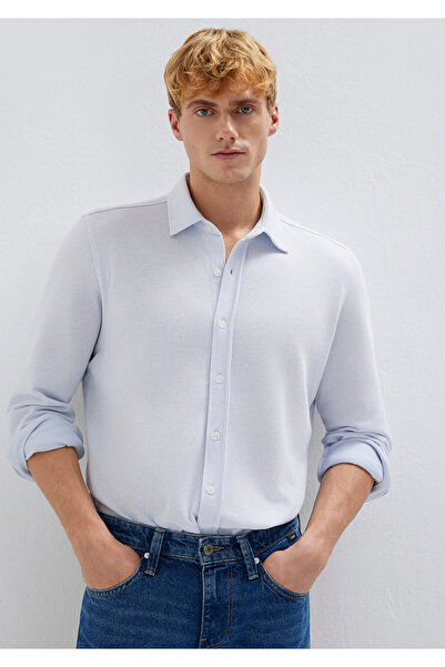 Mavi Gömlek Regular Fit / Normal Kesim 0211857-70775