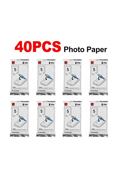 Choice3 Photo Paper-40PCS 10/20/40/60pcs Zink Sticker Papers 2x3 Inches for H...