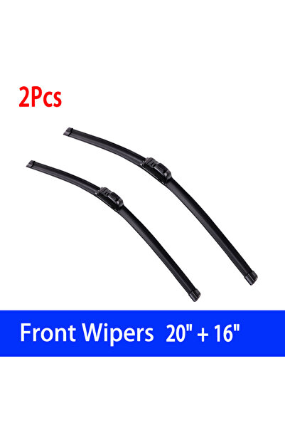 Choice 2 wipers For Daihatsu Sirion MK2 2004-2012 Car Front Wiper U-type Soft...
