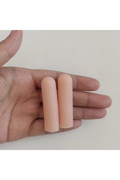 Choice 2pcs long 2Pcs Washable Silicone Finger Cots for Dry Skin Cracked Reus...