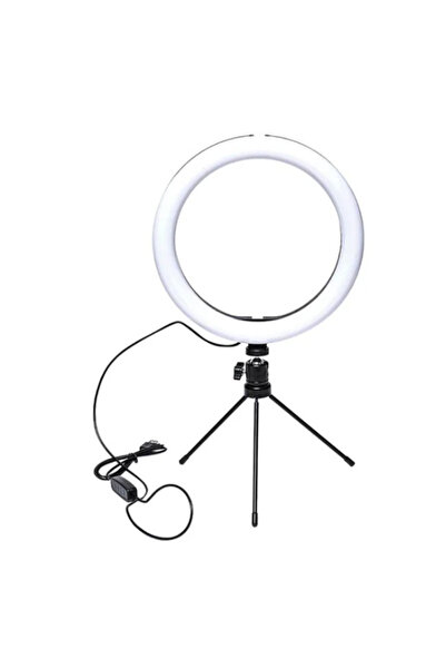 OEM Lampă circulară cu trepied 128 LED-uri