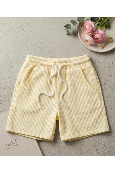 mirkidsclub Unisex Kids' Elastic Waist, Comfortable Cut Summer Shorts