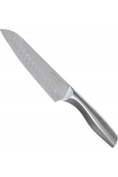 Secret de Gourmet Cuțit Santoku din oțel inoxidabil (31,5 cm)
