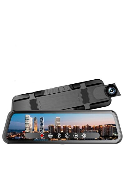gaman PRS-SP13 1080p 9.66'' Aynaya Takılan Araç içi Kamera + Geri Görüş Kamer...