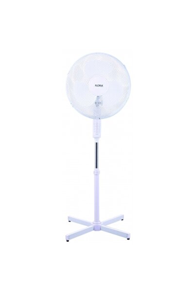 Floria ZLN1180 pedestal fan, 40W, silent motor, adjustable height 98-130cm, 9...