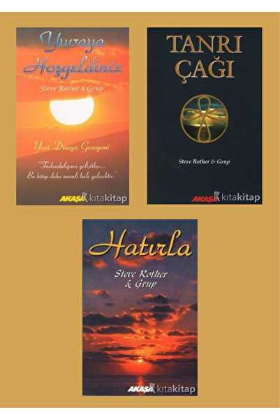 Akaşa Yayınları HATIRLA-YUVAYA HOŞGELDİNİZ-TANRI ÇAĞI ÜÇLÜ KAÇIRILMAYACAK SET...