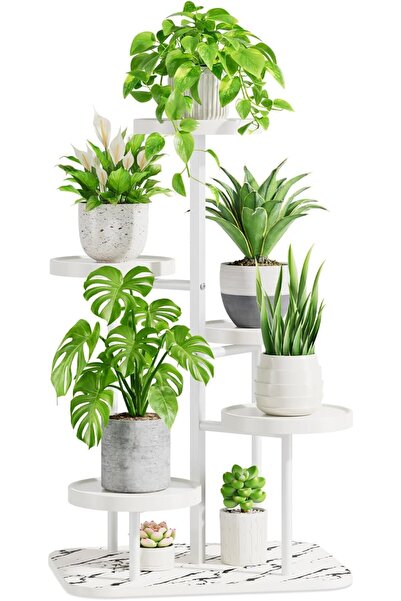 Dotail iDavosic.ly πενταόροφη γωνιακή βάση φυτών, για εσωτερική/εξωτερική χρή...