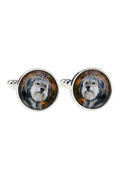 Art - Dog Polish Lowland Sheepdog, PON - cufflinks, a shirt accessory, a shir...