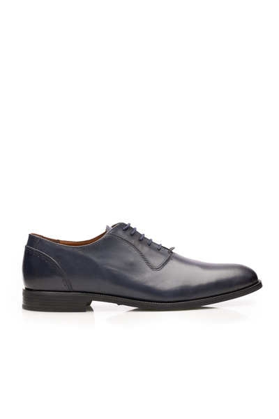 UrbanShoes Pantofi eleganți bărbați din piele naturală, Leofex - 548 Blue Box
