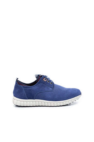 UrbanShoes Pantofi sport barbati din piele naturala, Leofex - 942 Marine Velur
