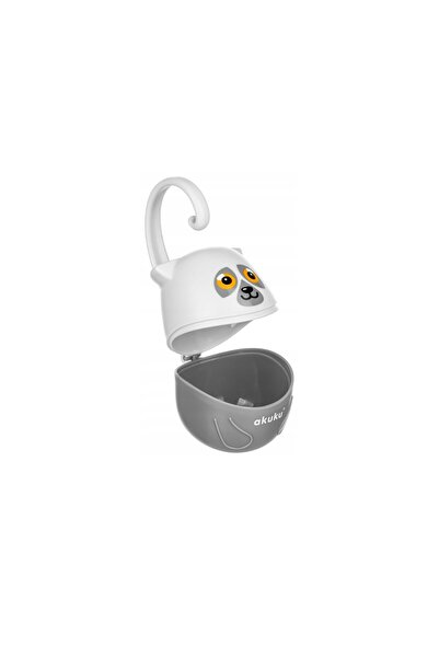 Akuku Cutiuta pentru suzete Lemur cu agatatoare, materiale sigura fara bpa, A0689