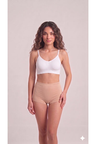 westicgiyim Westic Giyim Γυναικείο Μαύρο Μπουστιέ χωρίς ραφές με επένδυση - Μ...