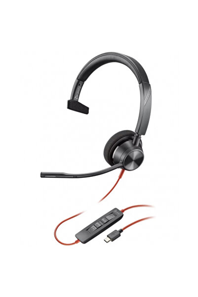 HP Cablu USB-C Casca Call Center, cablu negru, C3310, negru, 8X215AA